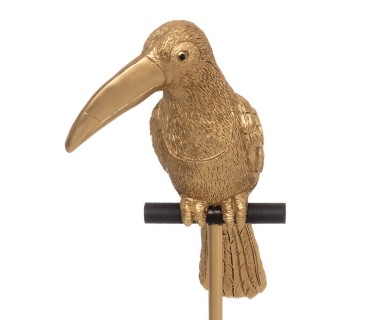 Statue toucan or H40 cm