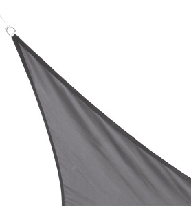 Voile d'ombrage 3x3x3 m anthracite