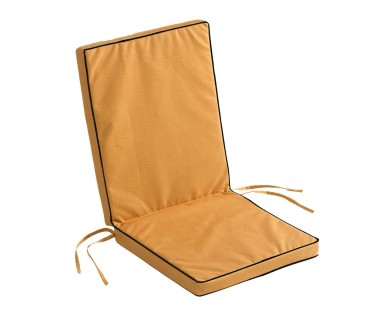 Coussin de fauteuil 90x40 cm polyester uni waterproof Siesta