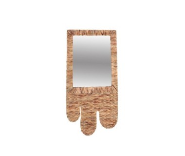 Miroir boho jacinthe d'eau grand modèle