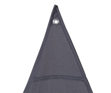 Voile d'ombrage Anori 4x4x4 gris