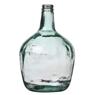 Vase dame Jeanne 4L verre recyclé D19 H31