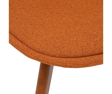 Chaise scandinave Baya vintage ambre