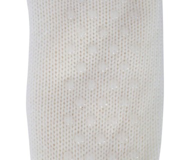 Chaussettes tricot taille unique ivoire