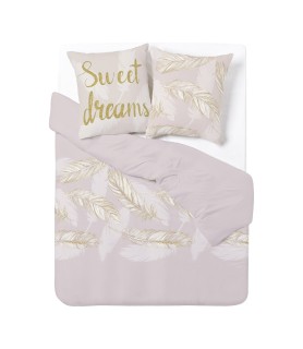 Housse de couette 240x220 Sweet Feathers + 2 taies