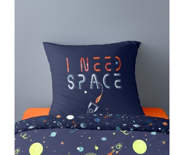 Taie d'oreiller I NEED SPACE