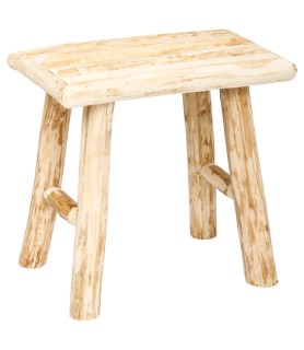 Tabouret d'appoint WOODY naturel