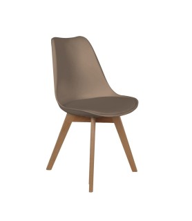 Chaise scandinave coque...