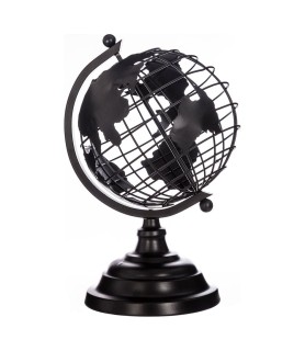 Globe terrestre en métal H28