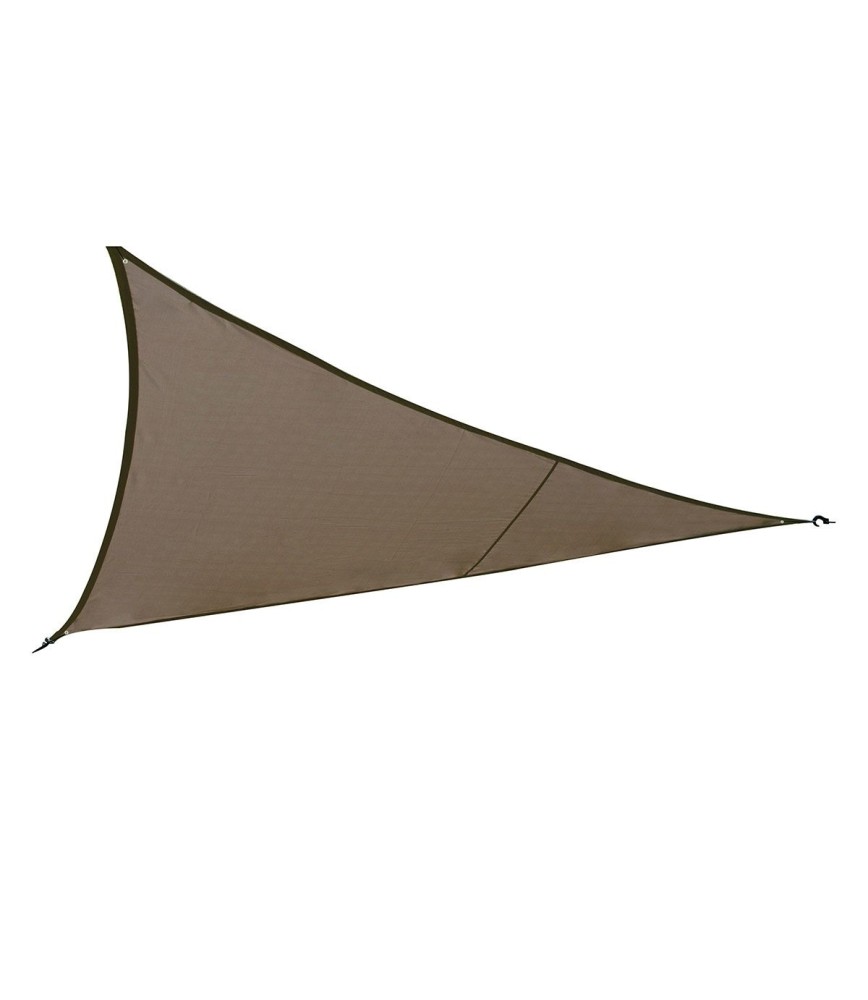 Voile d'ombrage Curaçao 3x3x3 m taupe