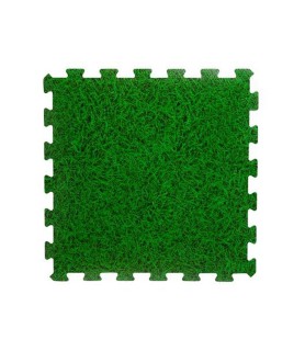 Tapis de sol modulable 8 dalles herbe