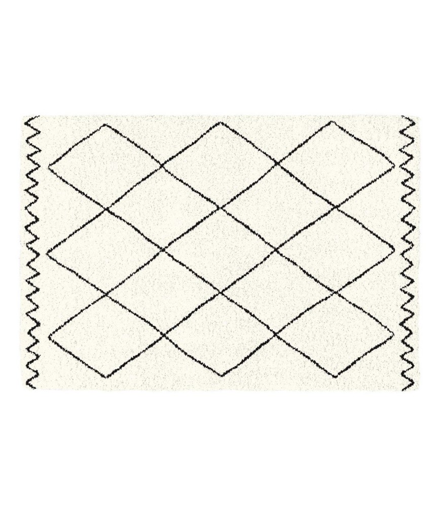 Tapis rectangle 60x110 cm Saoura beige