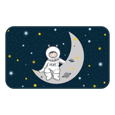 Tapis velours 45x75 cm Petit Astronaute