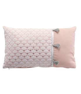 Coussin pompons 30x50...