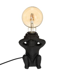 Lampe socle céramique singe...