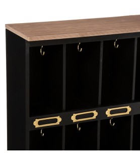 Boîte à clés bois Suite 33x53 cm