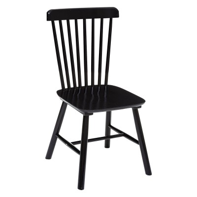 Chaise bois Isabel noir