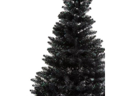 Sapin de Noël Blooming Noir 150 cm