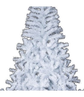 Sapin de Noël Élégant blanc 210 cm