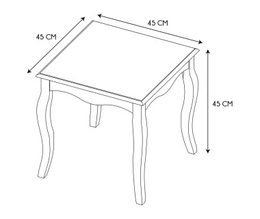 Table d'appoint Victoria