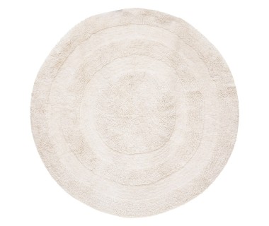 Tapis Spirale blanc D120