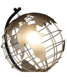 Globe terrestre en métal Loft H28