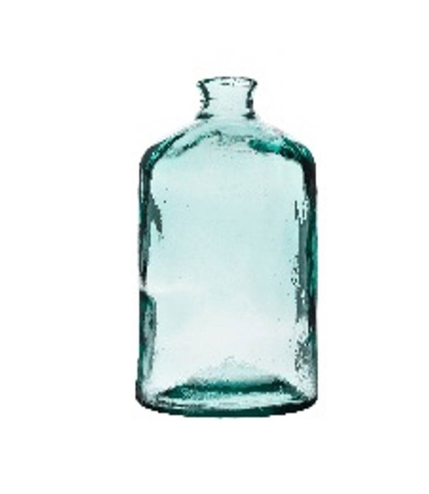 Vase verre recyclé Imet transparent H31