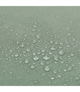 Coussin bain de soleil 64x190 polyester uni waterproof siesta sauge