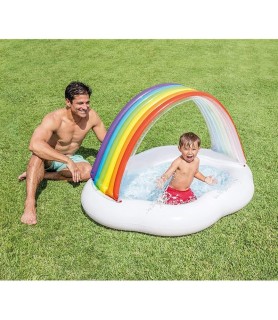 Piscinette gonflable Rainbow