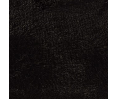 Coussin rectangle Fluffy 80x60 cm noir